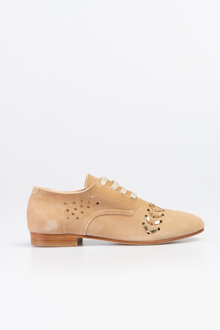 LACE-UPS - LIGHT PINK