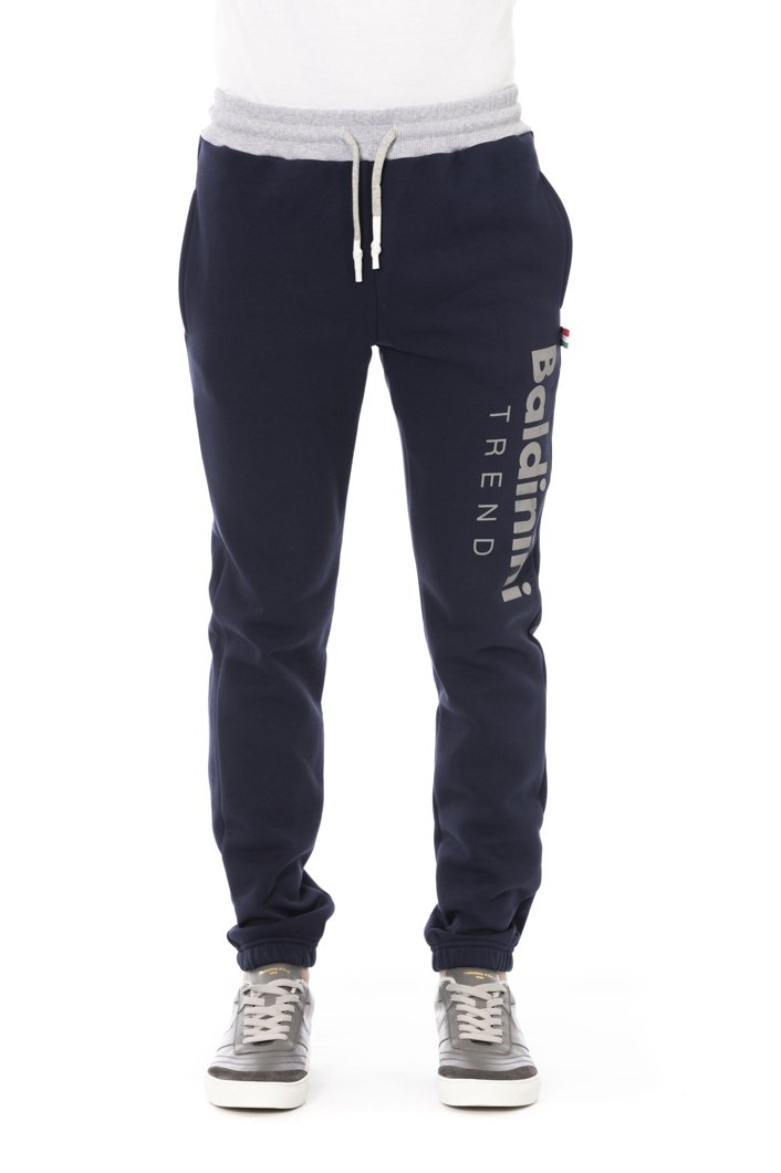SPORT PANTS - NAVY/GREY