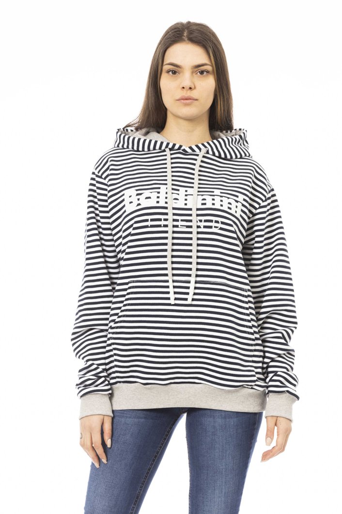 SWEATSHIRT - BLACK/WHITE