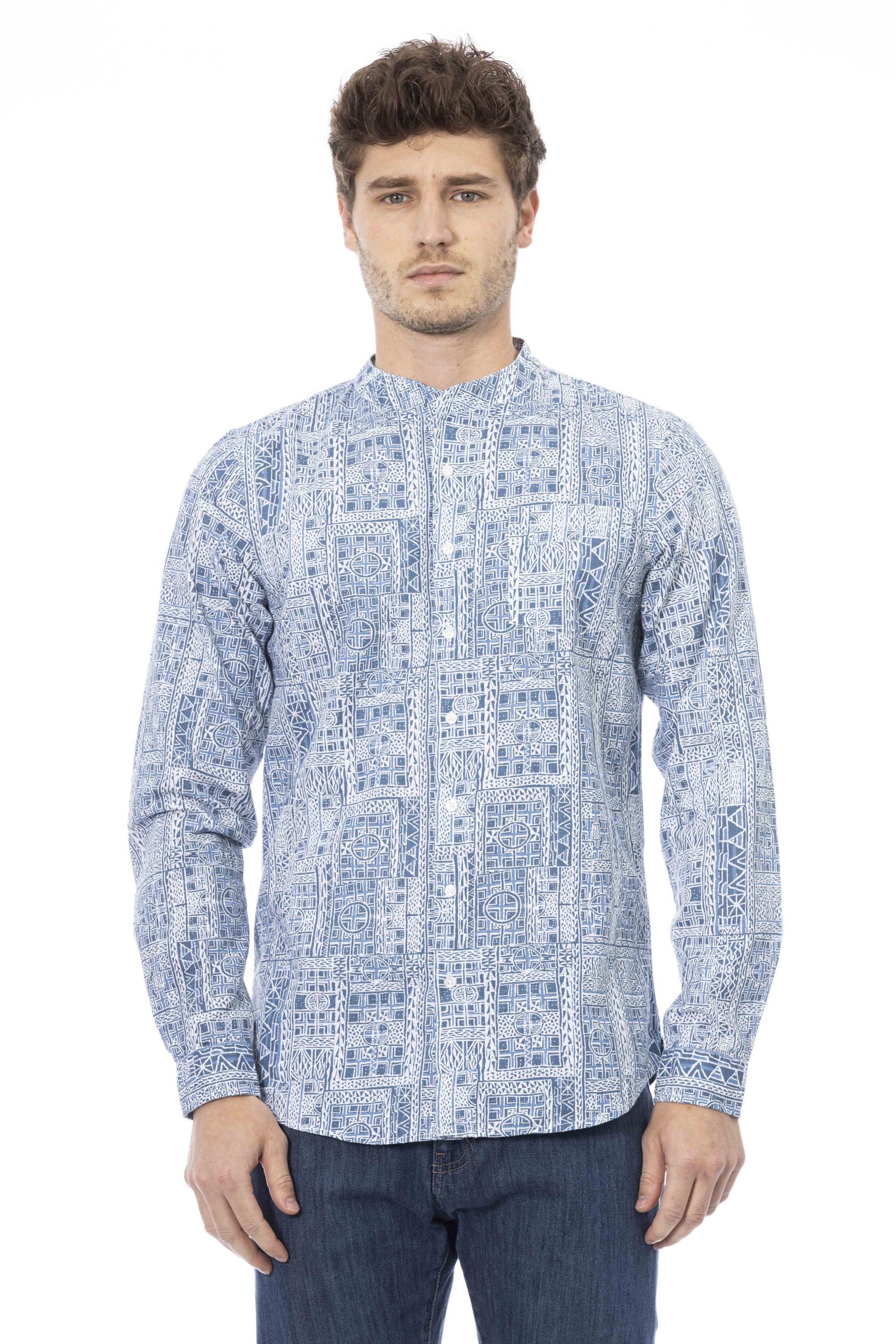 SHIRT LONG SLEEVE - BLU/NAVY