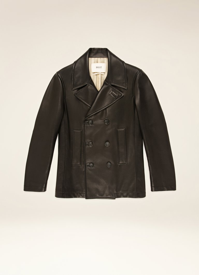 LEATHER JACKET - BLACK