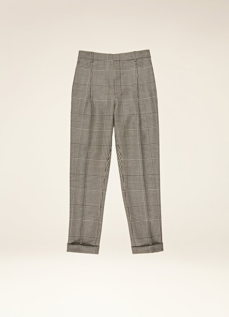 TROUSERS - BLACK/WHITE