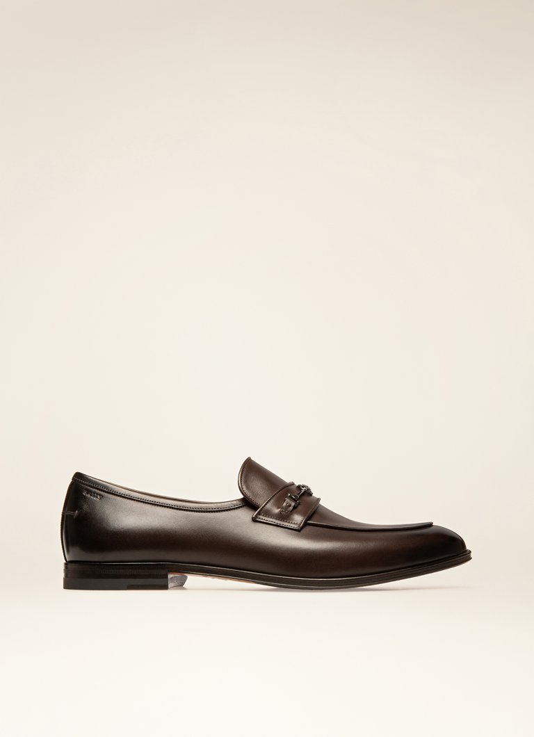 LOAFERS - COFFEE+QR00 RUT.