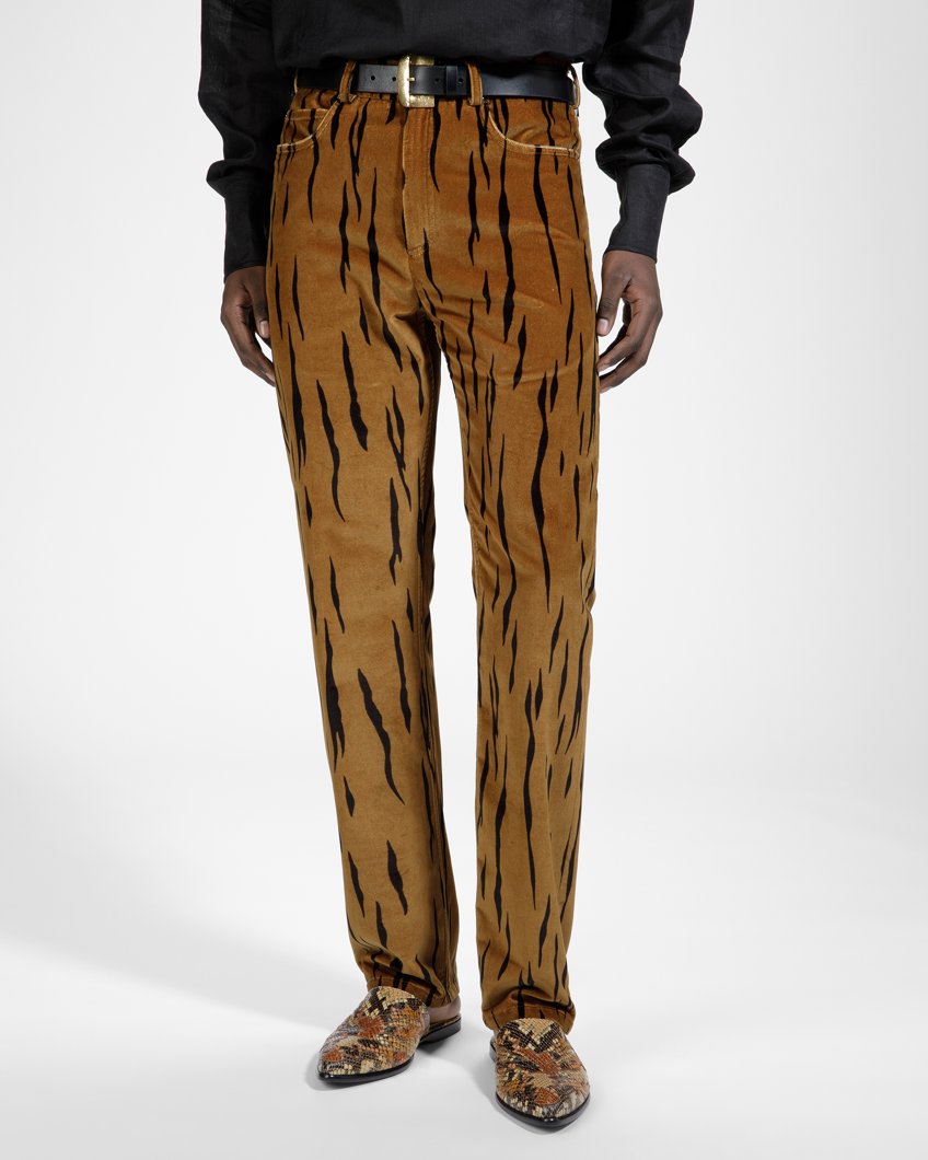 TROUSERS - DESERTO50/BLACK