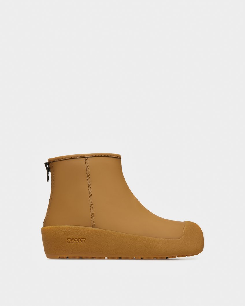 ANKLE BOOTS - CAMEL