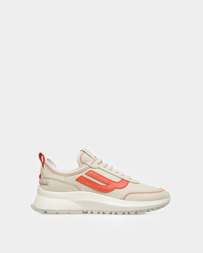 SNEAKERS - DUSTYWHT/ORANGERIVER