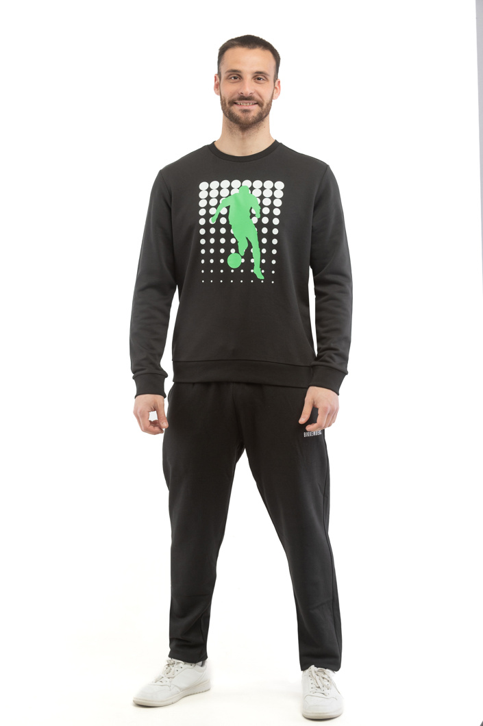 SET 2: PULLOVER + PANTS - BLACK