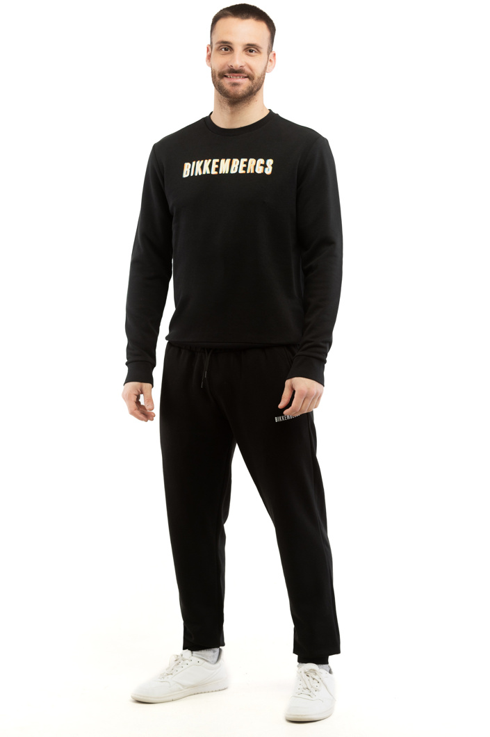 SET 2: PULLOVER + PANTS - BLACK