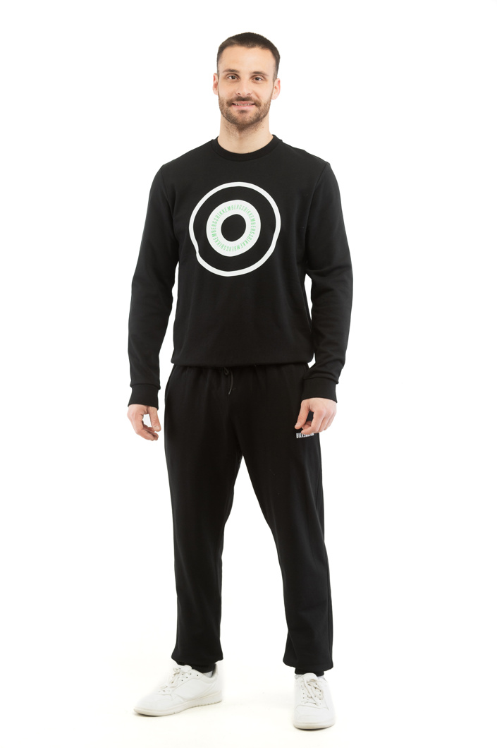 SET 2: PULLOVER + PANTS - BLACK