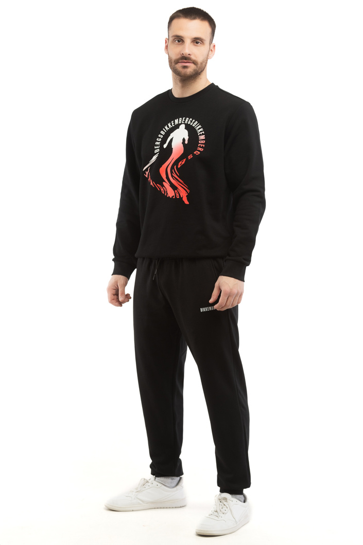 SET 2: PULLOVER + PANTS - BLACK