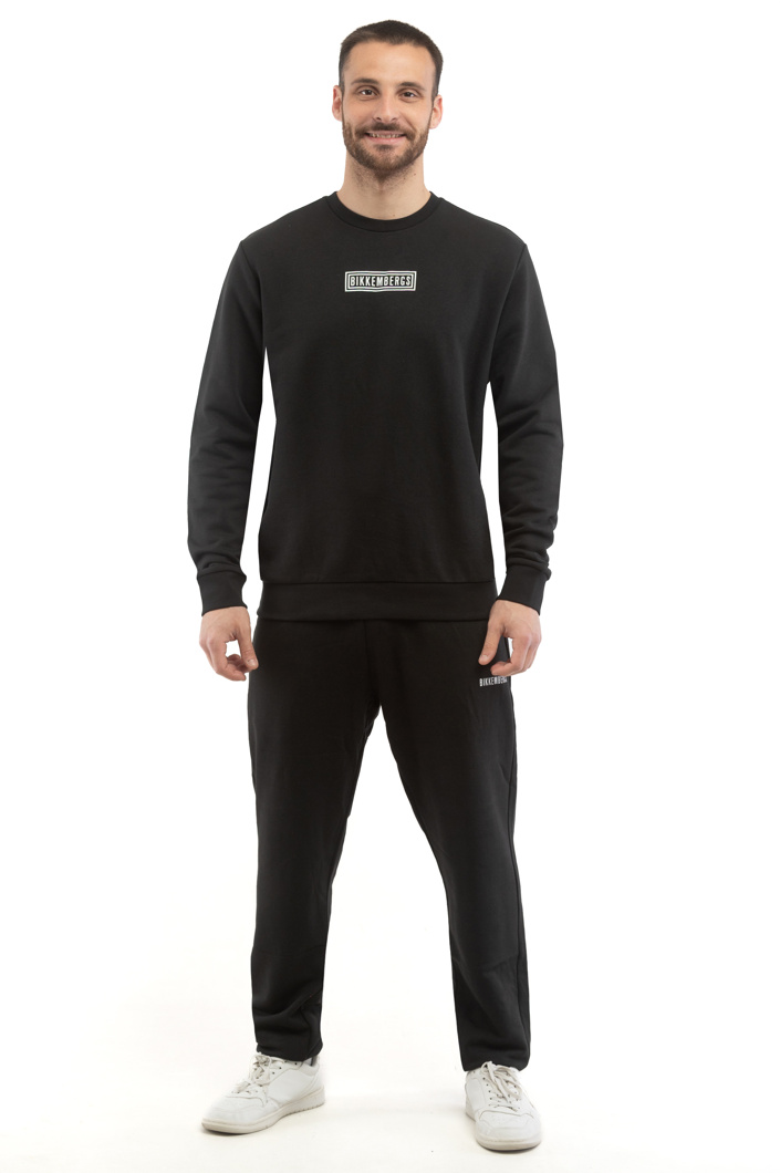 SET 2: PULLOVER + PANTS - BLACK