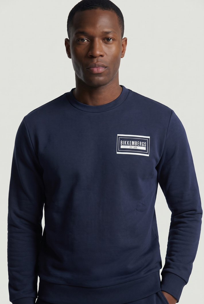 SET 2: SWEATSHIRT + PANTS - NAVY BLUE