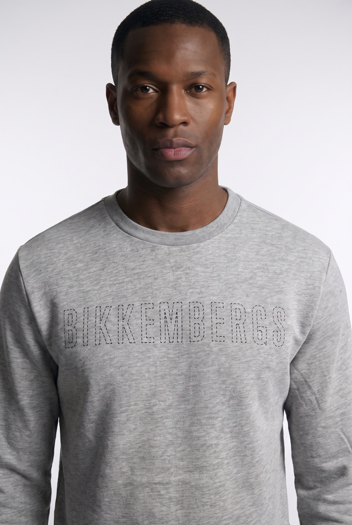 SET 2: SWEATSHIRT + PANTS - GREY MELANGE