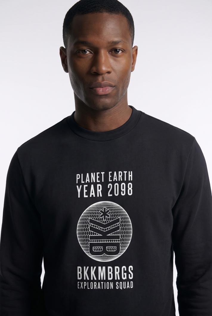 SET 2: SWEATSHIRT + PANTS - BLACK