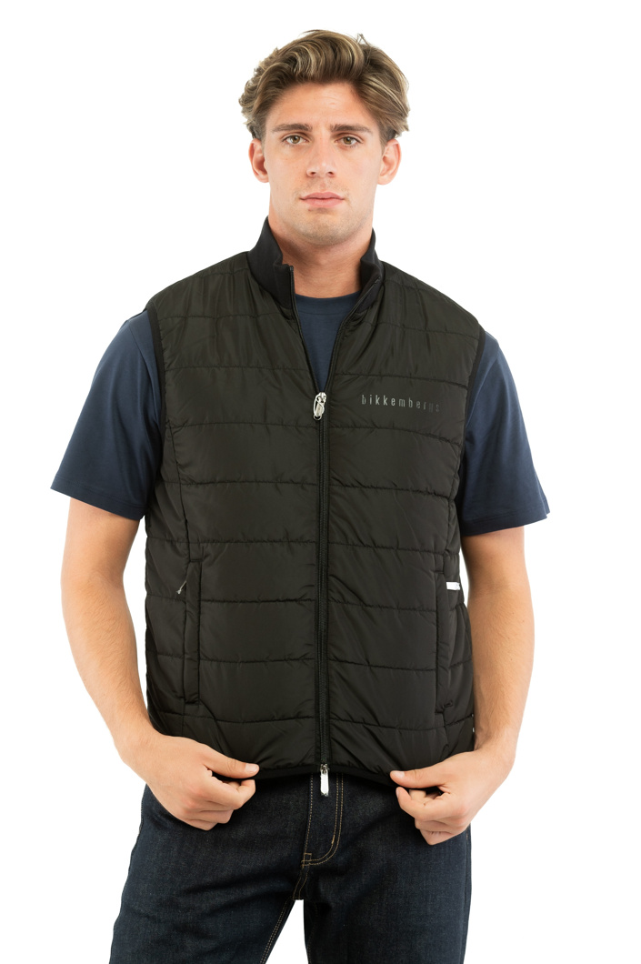DOWN VEST - BLACK