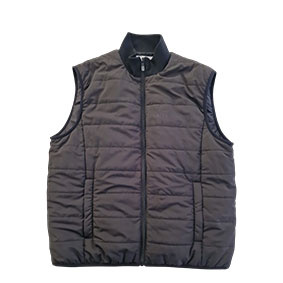 DOWN VEST - BLACK