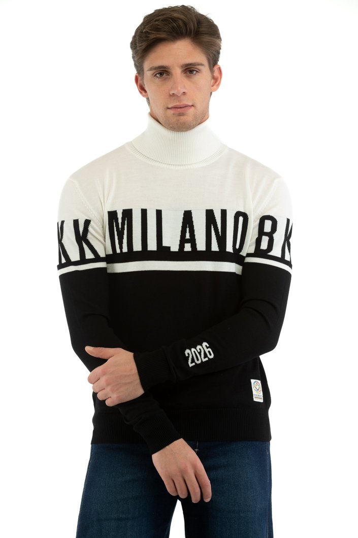 SWEATER - BLACK/OFF WHITE