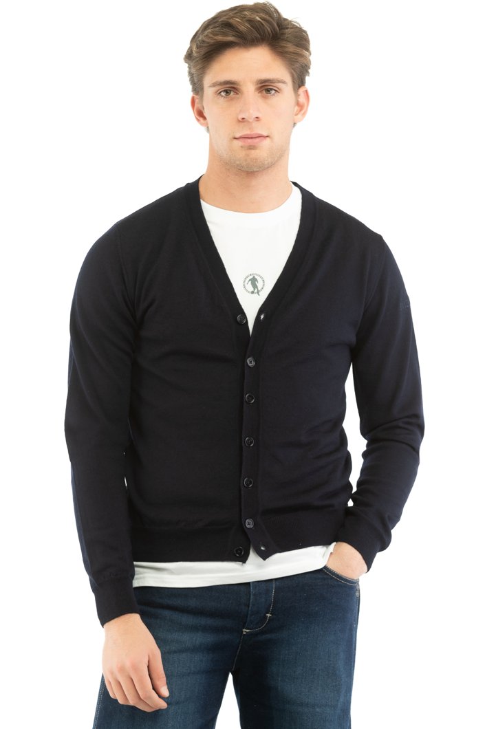 CARDIGAN - BLACK IRIS (BLUE NAVY)