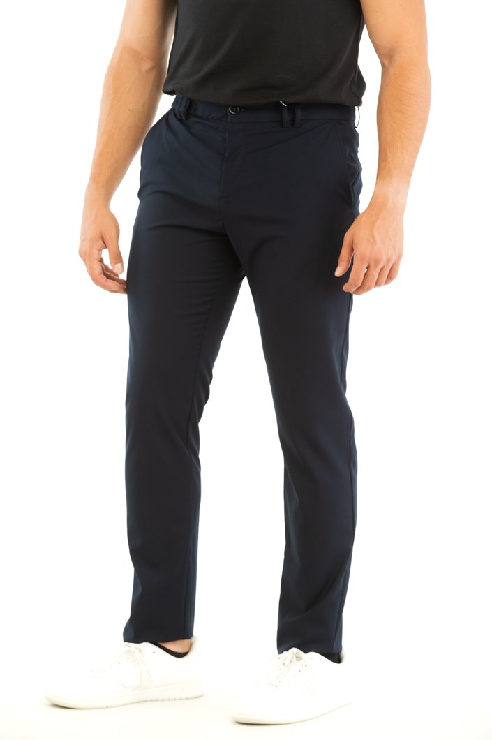 TROUSERS - BLACK IRIS