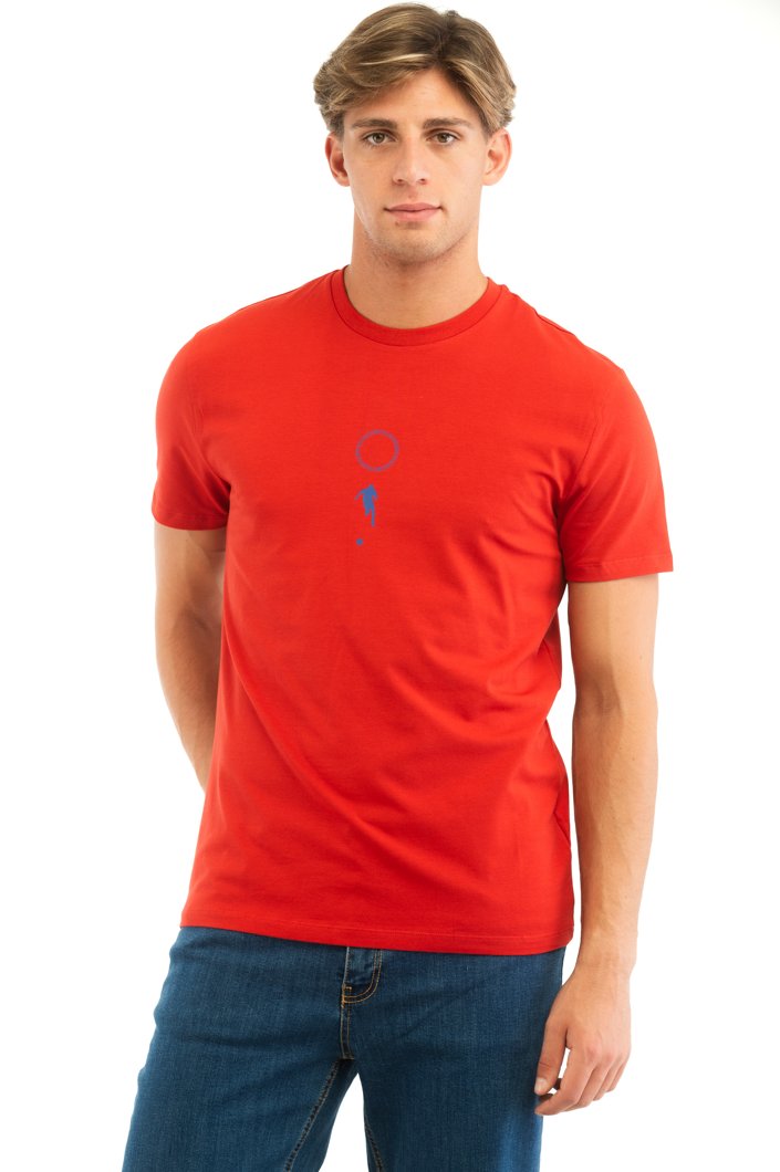 T-SHIRT - POMPEIAN RED