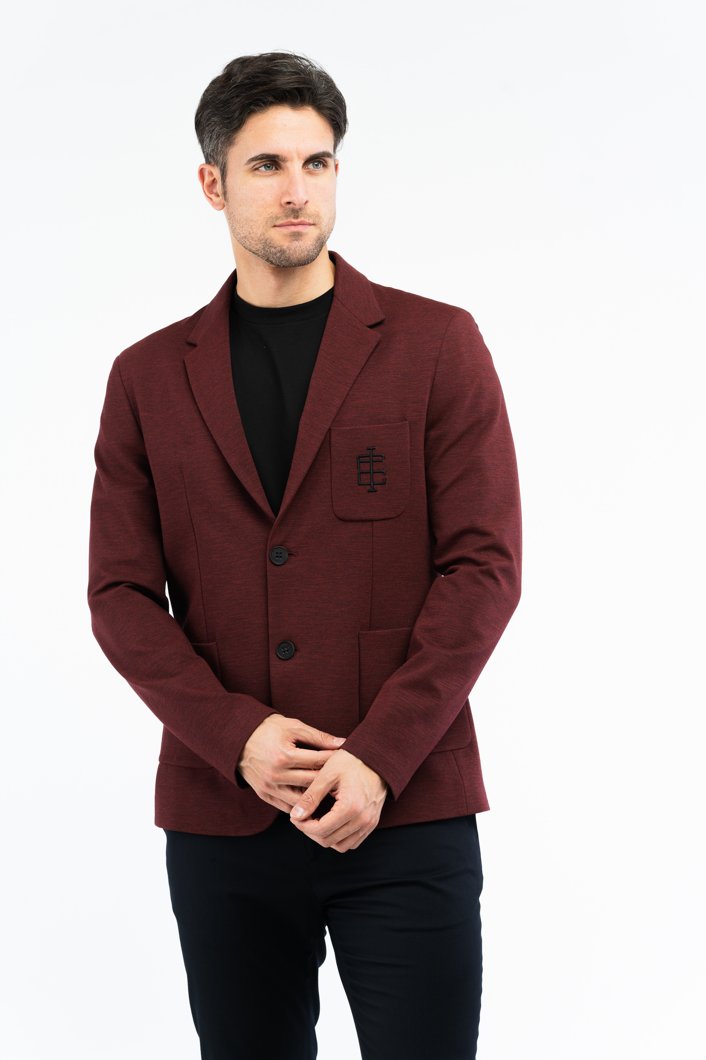 BLAZER - MELANGE RED