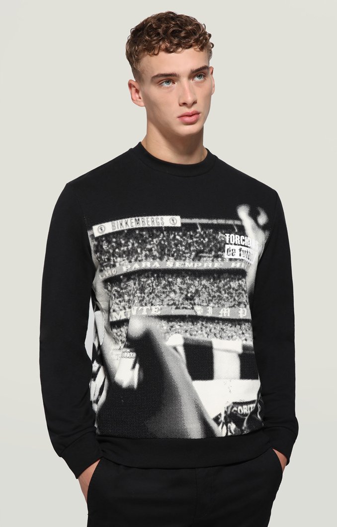 SWEATSHIRT - BLACK