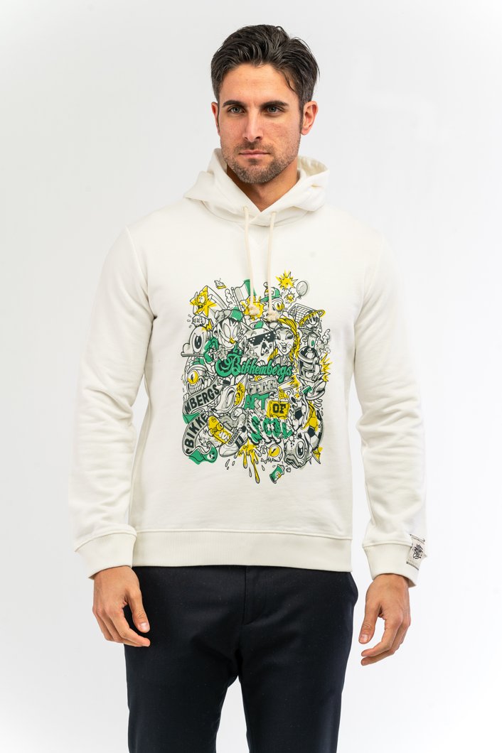 SWEATSHIRT - WHITE