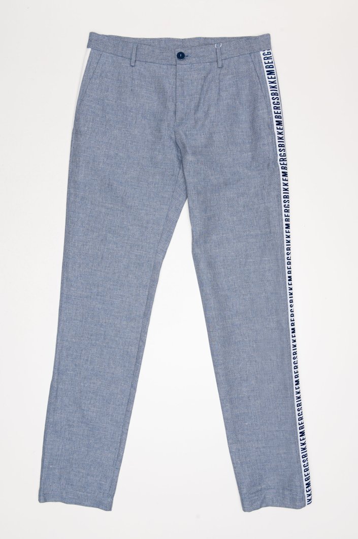 TROUSERS - BLUE/BLACK/WHIT