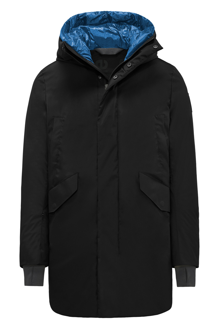PARKA - BLACK/IMPERIAL BLU