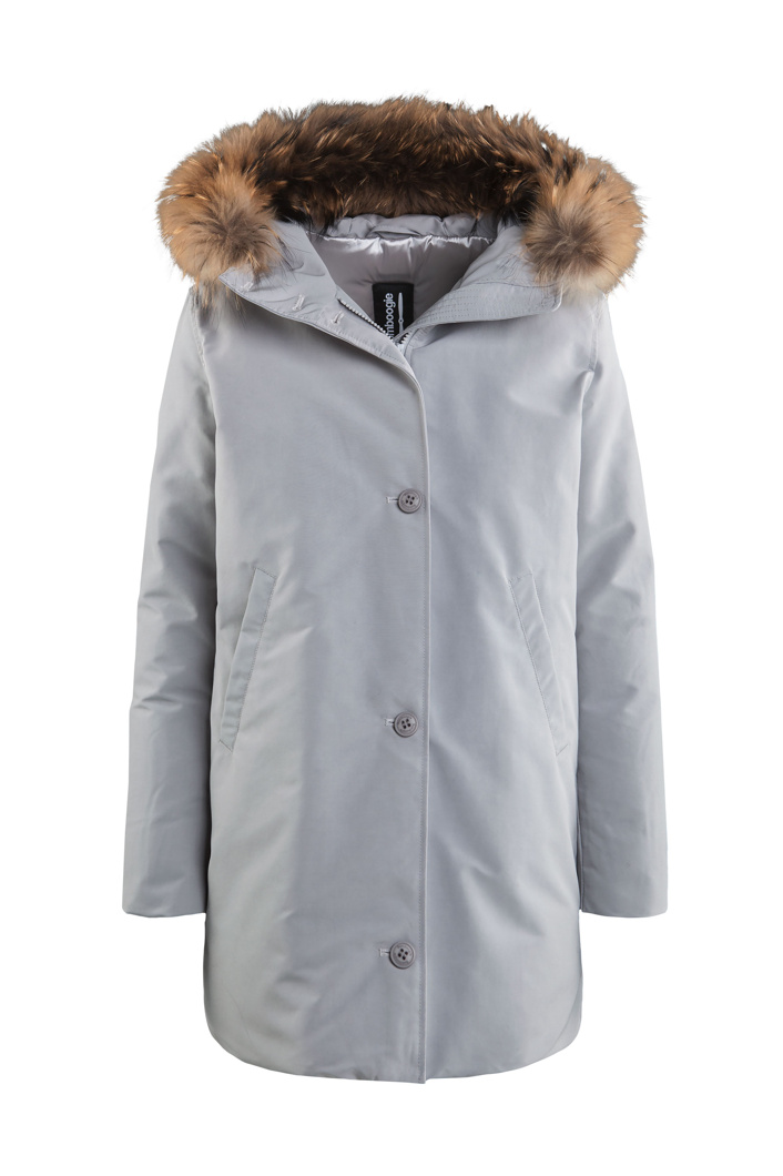 DOWN JACKET - PEARL GREY