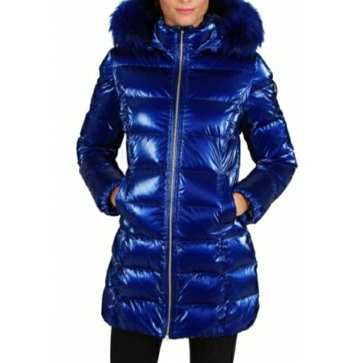DOWN COAT - DAZZLING BLUE