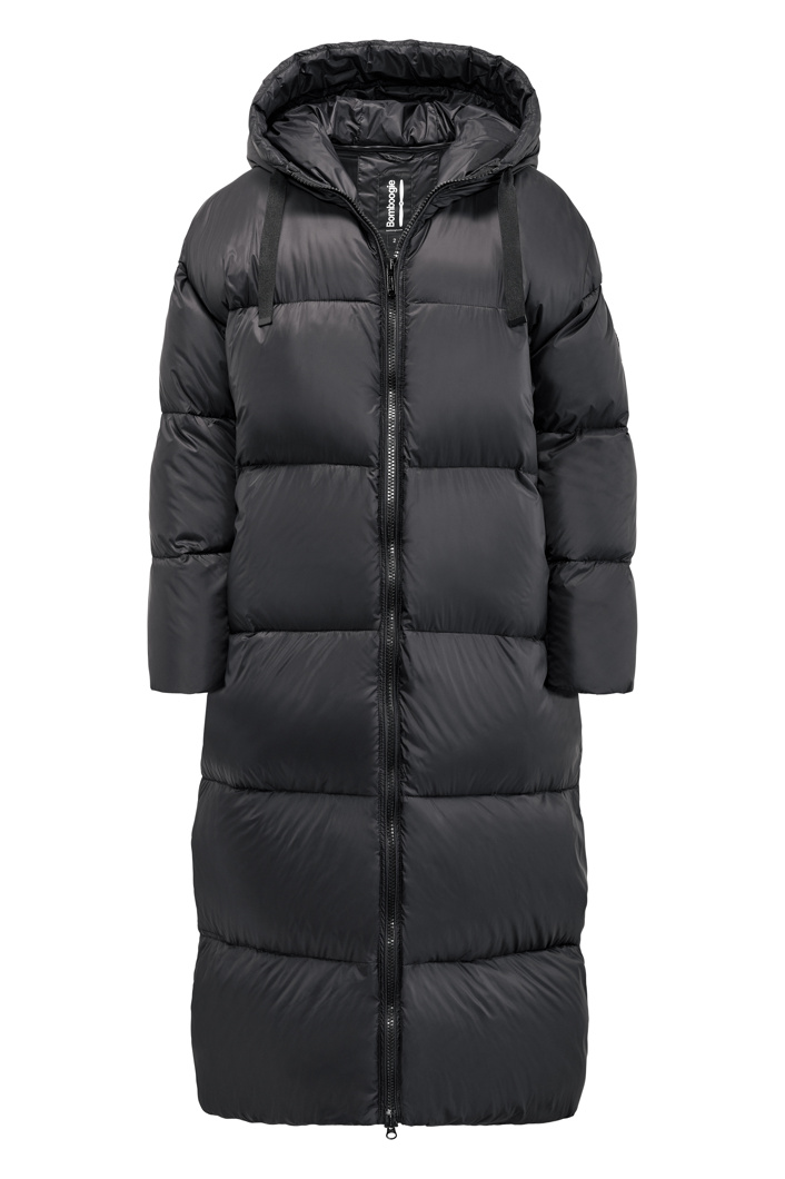 DOWN COAT - BLACK