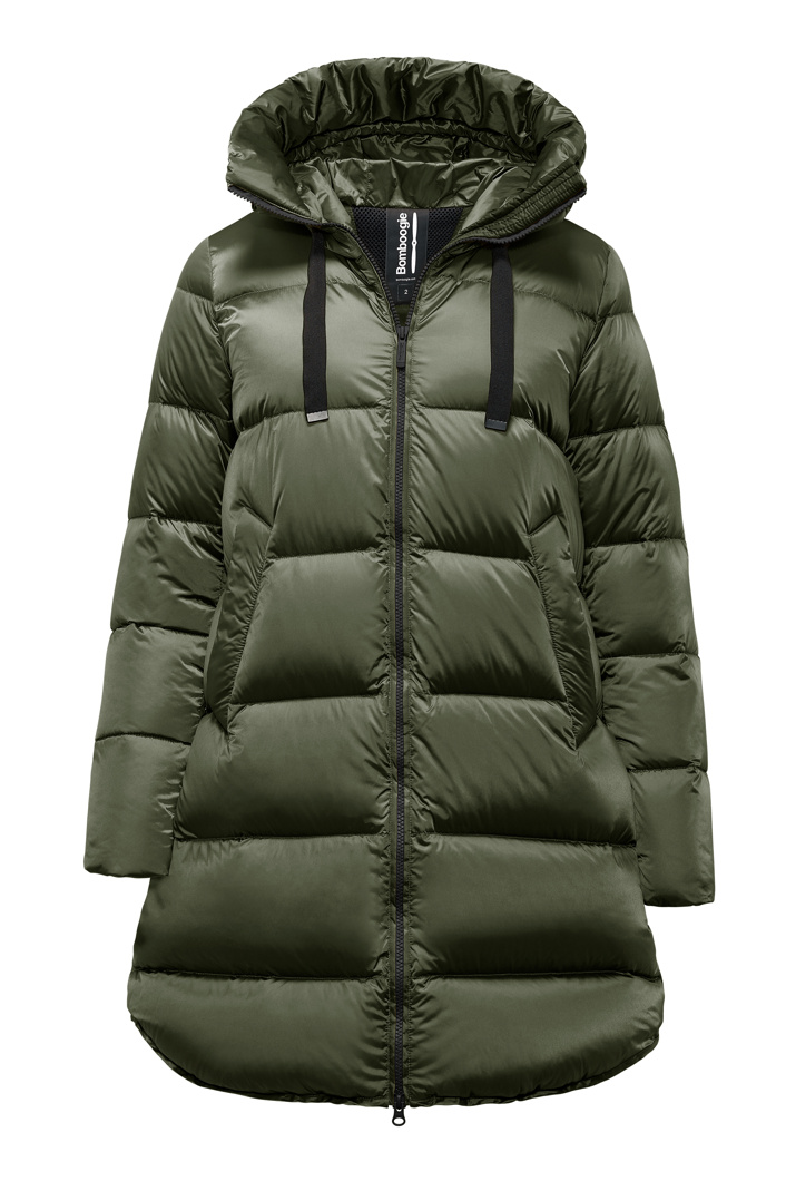 DOWN JACKET - DARK MOSS GREEN