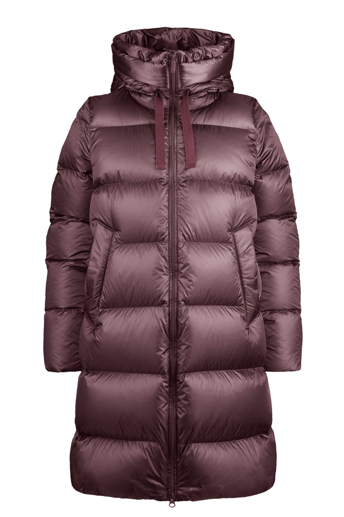 DOWN JACKET - BERRY CHOCOLATE