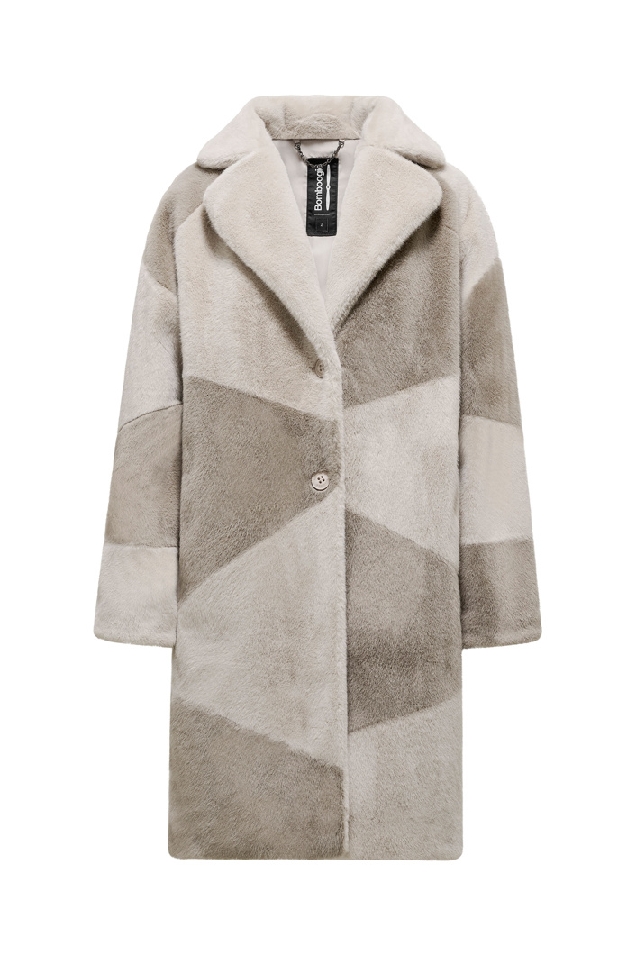 FUR COAT - CRYSTAL GREY