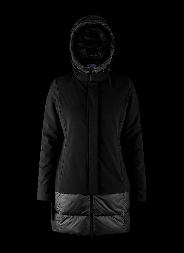 DOWN COAT - BLACK