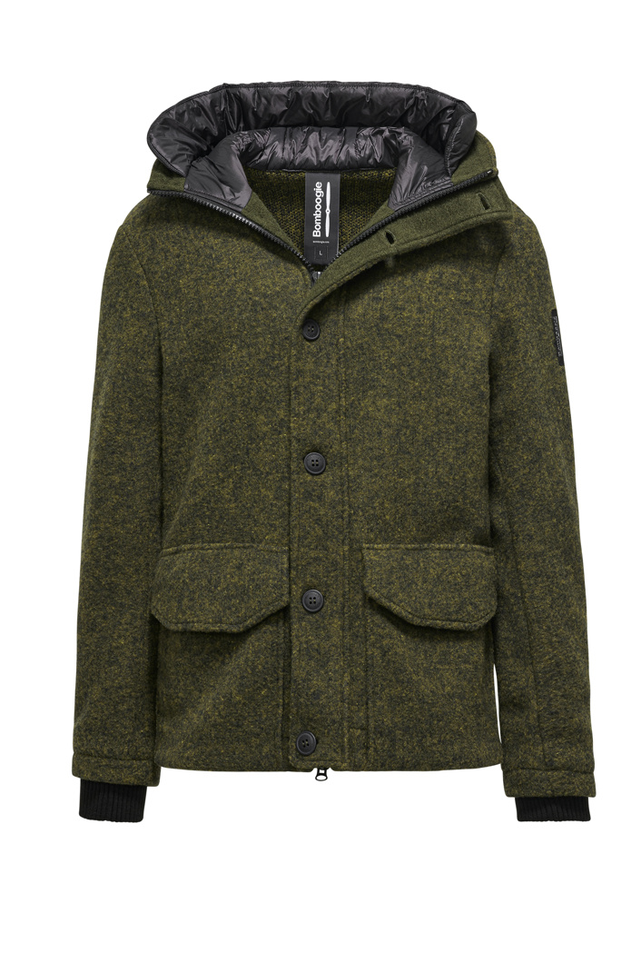 PARKA - CHARCOAL GREY