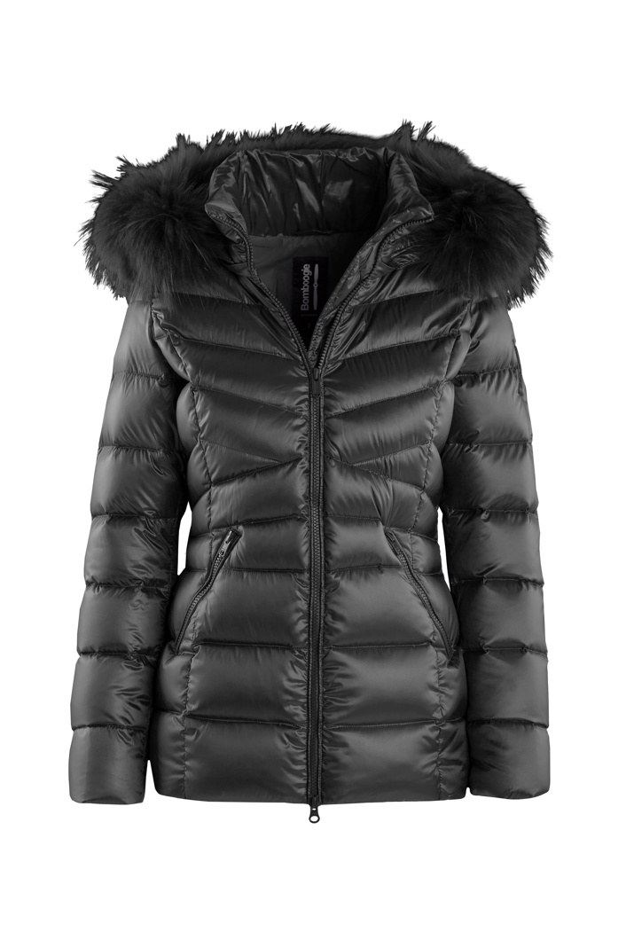 DOWN JACKET - SEPIA INK