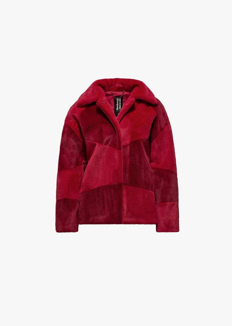 FUR JACKET - TANGO RED