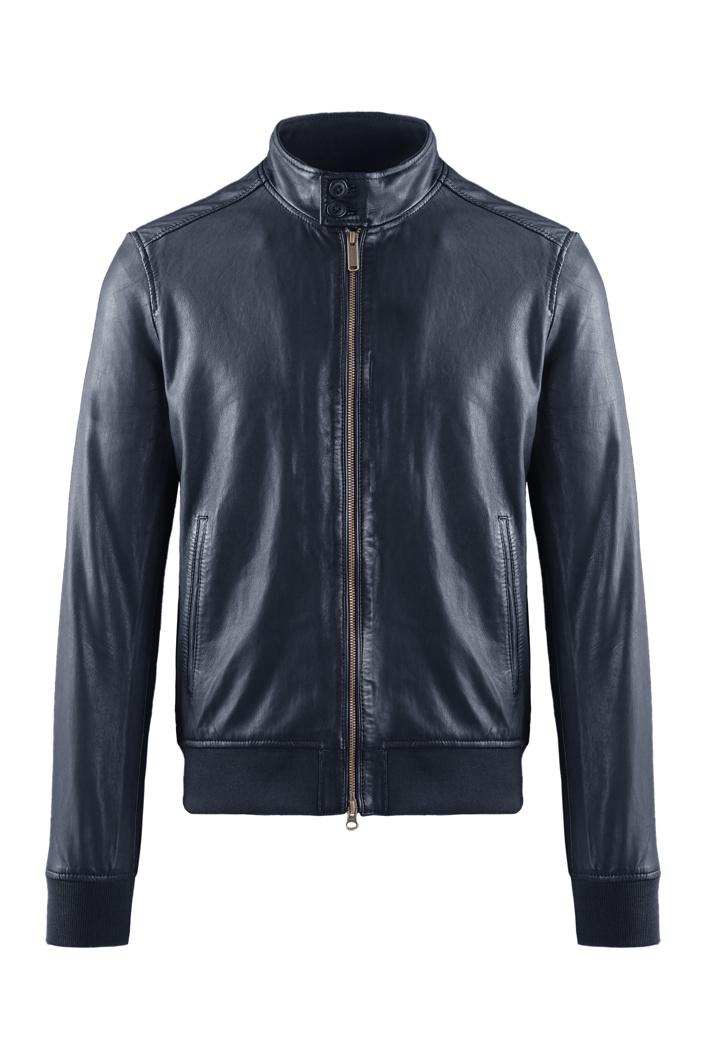 LEATHER JACKET - BLACK