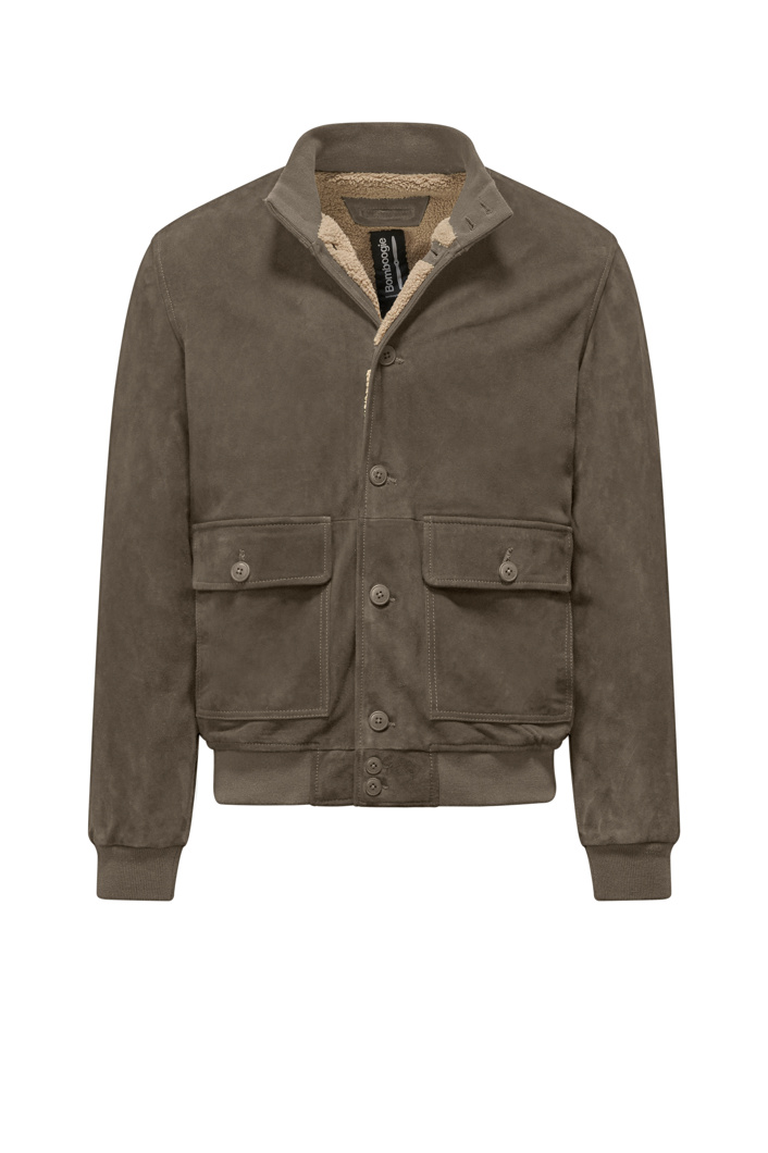 BLOUSON - STONE GREY