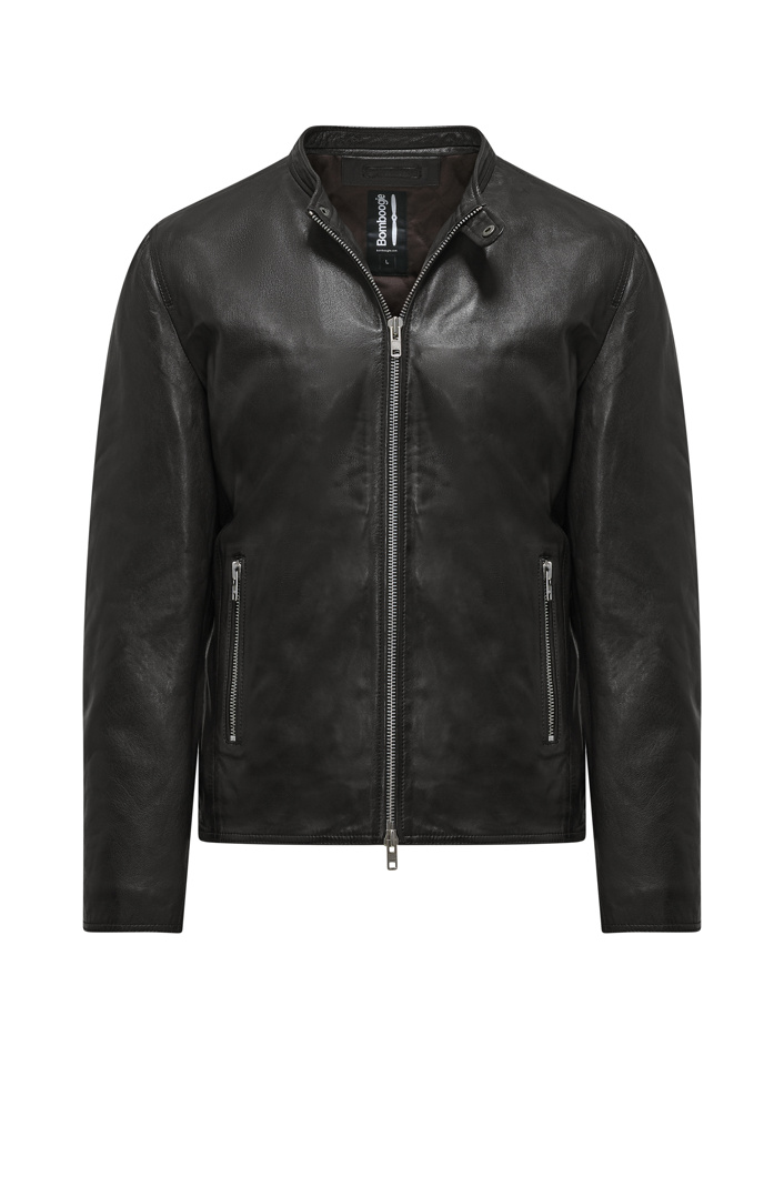 BLOUSON - DARK BROWN