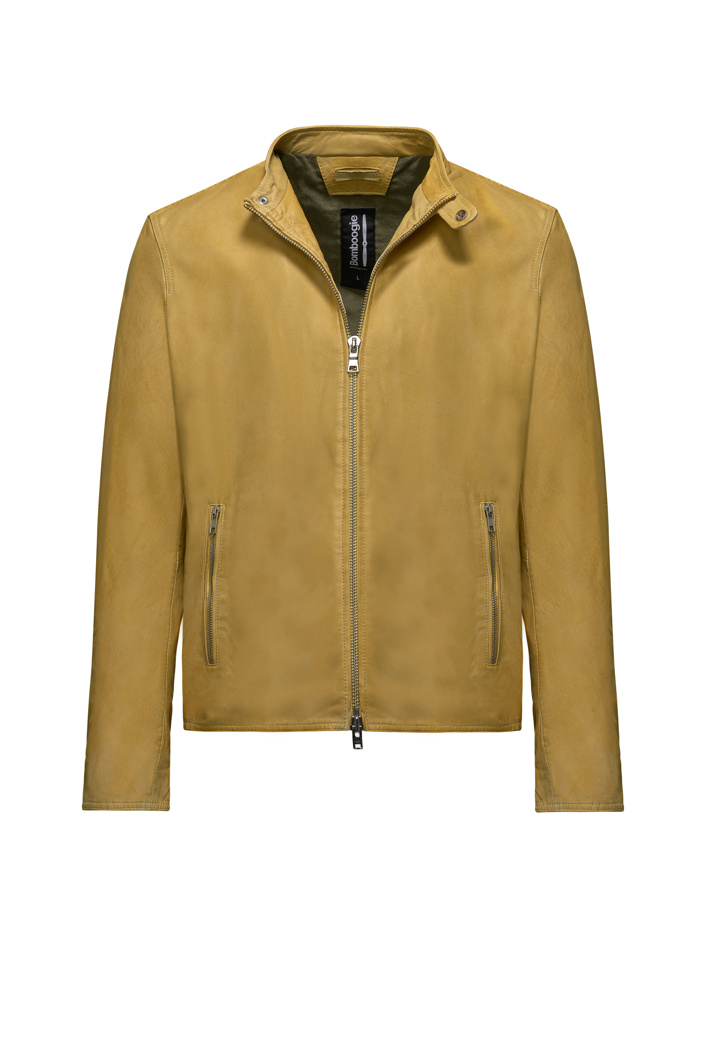 LEATHER JACKET - BLACK
