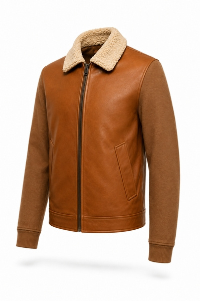 JACKET - TOBACCO
