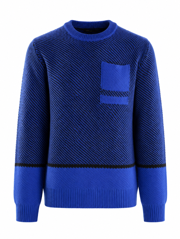 JUMPER - DAZZLING BLUE/BLACK