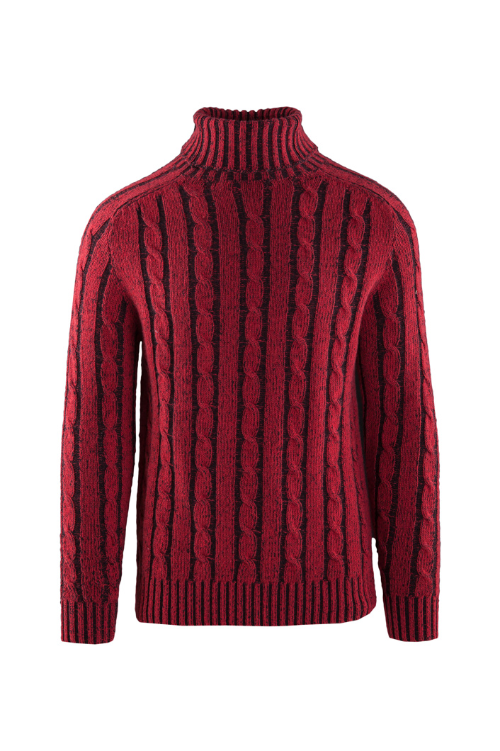 JUMPER - BLOODY RED+BLACK