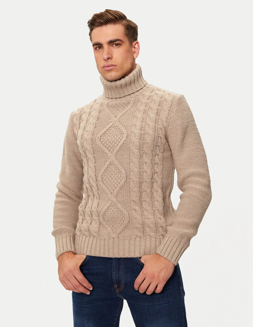 TURTLENECK - BEIGE