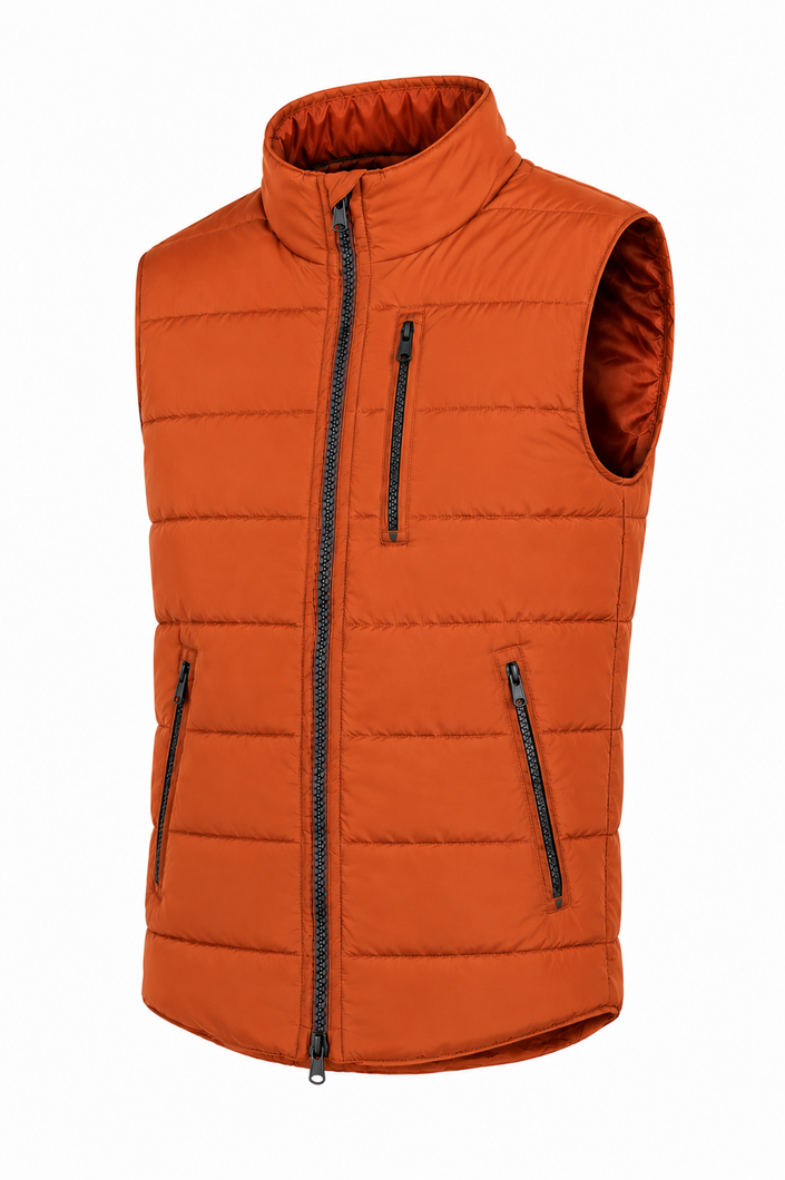 DOWN VEST - BLACK