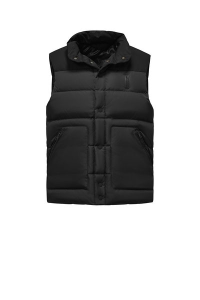 DOWN VEST - BLACK