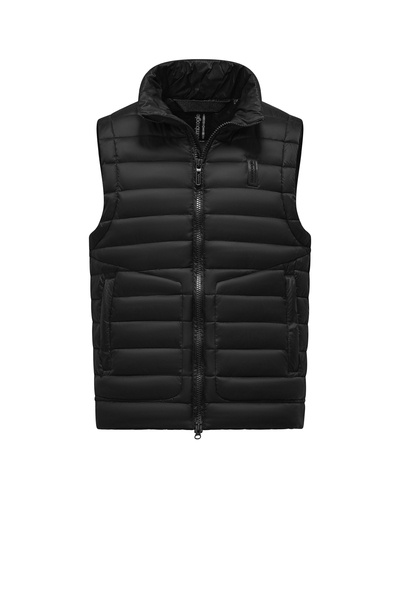 DOWN VEST - BLACK